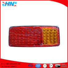 Red-Amber 24V LED Truck Tail Light avec 60 LED Quantité